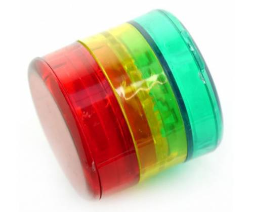 Rasta Grinder Τρίφτης Πλαστικός 48mm - 4 Parts - Τιμή: 1,70€
