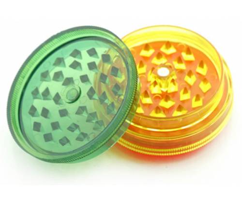 Rasta Grinder Τρίφτης Πλαστικός 60mm - 3 Parts - Τιμή: 1,70€