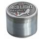Grinder Τρίφτης 50mm Red Light Silver - 4 Parts - Τιμή: 11,90€
