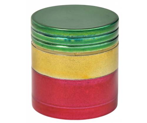 Grinder Τρίφτης Μεταλλικός Reggae Rasta 30mm - 4 Parts - Τιμή: 6,50€
