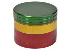 Grinder Τρίφτης Μεταλλικός Reggae Rasta 50mm - 4 Parts