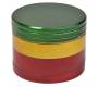 Grinder Τρίφτης Μεταλλικός Reggae Rasta 50mm - 4 Parts - Τιμή: 7,30€