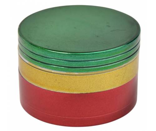 Grinder Τρίφτης Μεταλλικός Reggae Rasta 55mm - 4 Parts - Τιμή: 7,60€