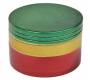 Grinder Τρίφτης Μεταλλικός Reggae Rasta 55mm - 4 Parts - Τιμή: 7,60€