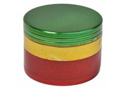 Grinder Τρίφτης Μεταλλικός Reggae Rasta 58mm - 4 Parts