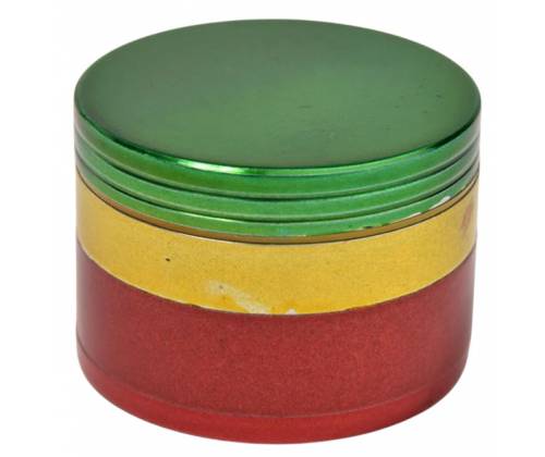 Grinder Τρίφτης Μεταλλικός Reggae Rasta 58mm - 4 Parts - Τιμή: 7,90€