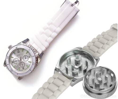 Time Grinder Metal Τρίφτης Ρολόι Λευκό 43mm - 2 parts - Τιμή: 16,90€