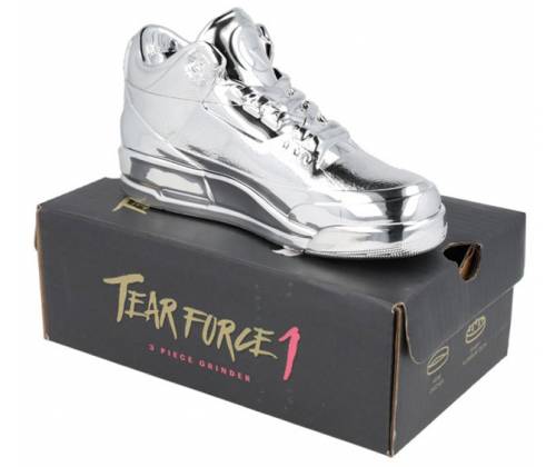 Grinder Τρίφτης Πλαστικός Tear Force Shoes 15cm - 3 Parts - Τιμή: 11,90€