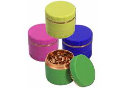 Grinder Τρίφτης Περίβλημα Σιλικόνης 63mm Aluminium - 4 Parts