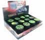 Grinder Τρίφτης Αλουμινίου 40mm Skull Black Green - 4 Parts - Τιμή: 8,90€