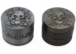 Grinder Τρίφτης Skull with Ivy 50mm - 4 Parts