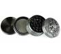 Grinder Τρίφτης Skull with Ivy 50mm - 4 Parts - Τιμή: 12,50€