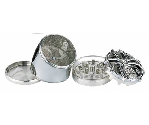 Super Heroes Grinder Τρίφτης 70mm Spider με Γωνία 45° - 4 Parts - Τιμή: 18,90€