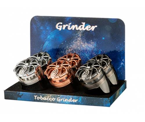 Super Heroes Grinder Τρίφτης 70mm Spider με Γωνία 45° - 4 Parts - Τιμή: 18,90€