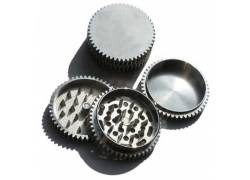 Grinder Τρίφτης 46mm Μεταλλικός Σχέδιο Γρανάζι - 3 Parts