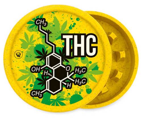 Grinder Eco Bio «Χημικός Τύπος THC» 55mm - 2 Parts - Τιμή: 5,40€