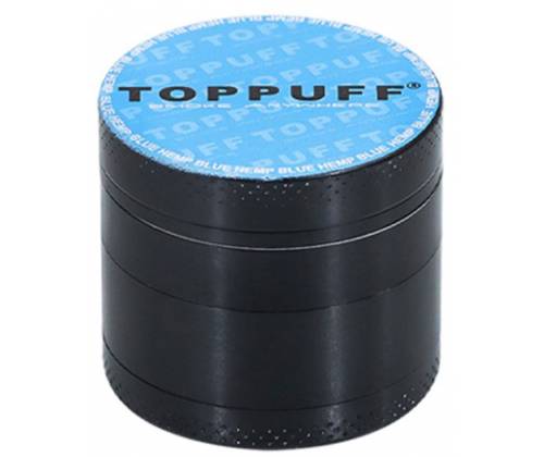 Grinder Τρίφτης Αλουμινίου 40mm Top Puff Blue - 4 Parts - Τιμή: 8,90€