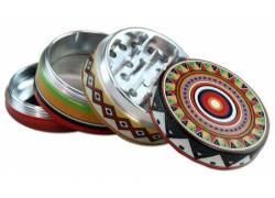 Black Leaf Grinder Τρίφτης Αλουμινίου «Totem» 54mm - 4 Parts