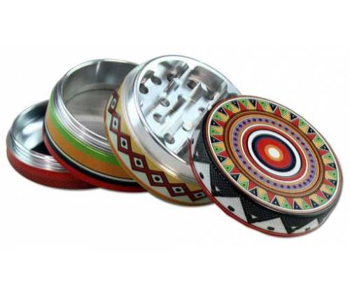 Black Leaf Grinder Τρίφτης Αλουμινίου «Totem» 54mm - 4 Parts - Τιμή: 16,50€
