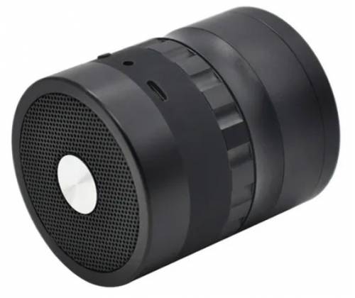 Grinder Τρίφτης Μαύρο Aluminium Με Ηχείο Bluetooth 62mm - 4 Parts - Τιμή: 39,90€