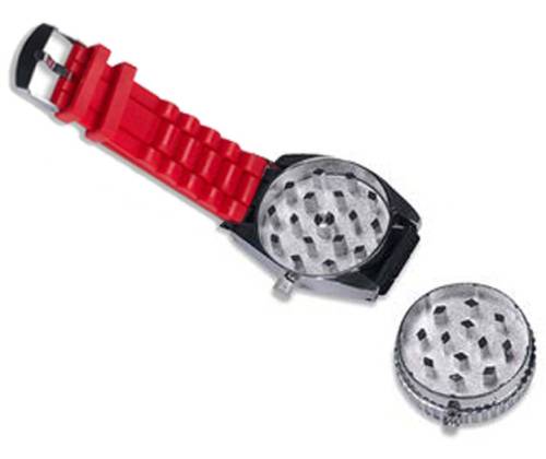 Time Grinder Metal Watch Grinder Red 43mm - 2 parts - Price: 18,00€