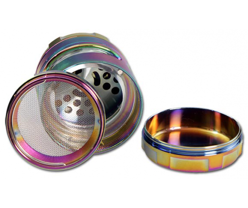 Grinder Τρίφτης με Παράθυρο Rainbow 62mm - 4 Parts - Τιμή: 14,90€