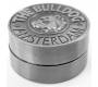 The Bulldog Amsterdam Grinder Μεταλλικό Ασημί - 2 Parts - Τιμή: 10,00€