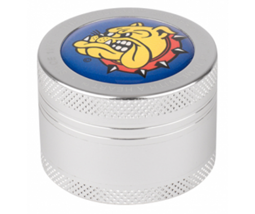 The Bulldog Amsterdam Grinder Μεταλλικό Ασημί - 3 Parts - Τιμή: 14,00€