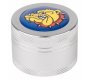 The Bulldog Amsterdam Grinder Μεταλλικό Ασημί - 3 Parts - Τιμή: 14,00€