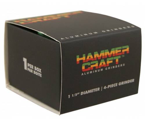 Hammercraft Grinder Τρίφτης Rasta 38mm Aluminium - 4 Parts - Τιμή: 9,90€