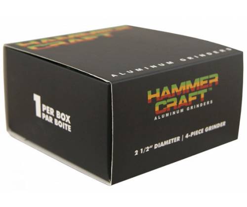 Hammercraft Grinder Τρίφτης Rasta 63mm Aluminium - 4 Parts - Τιμή: 15,90€
