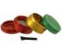 Hammercraft Grinder Τρίφτης Rasta 63mm Aluminium - 4 Parts - Τιμή: 15,90€