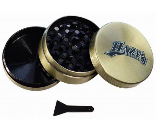 Grinder Τρίφτης 50mm Μεταλλικός Σχέδιο Γρανάζι Leaf Sprocket - 3 Parts - Τιμή: 16,50€
