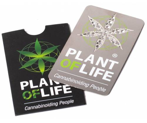 V-syndicate Credit Card Grinder Σχέδιο Plant Of Life Ασημί - Τιμή: 5,40€
