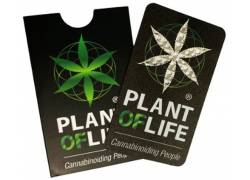 V-syndicate Credit Card Grinder Σχέδιο Plant Of Life Μαύρο