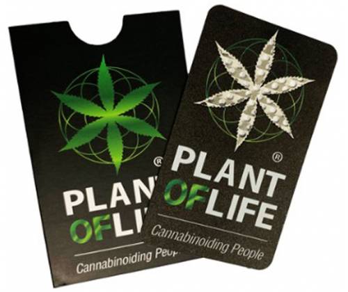 V-syndicate Credit Card Grinder Σχέδιο Plant Of Life Μαύρο - Τιμή: 5,40€