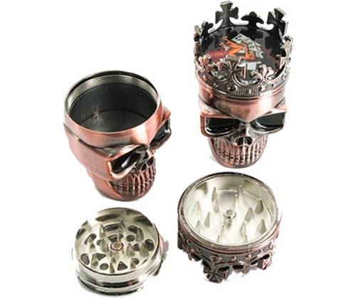 Grinder Τρίφτης King Skull - 3 Parts - Τιμή: 9,80€