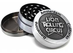 Lion Rolling Circus Aluminium Grinder Τρίφτης 50mm - 3 Parts 