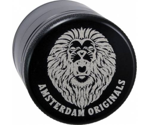 CNC Grinder Τρίφτης Αλουμινίου 40mm Amsterdam Lion - 4 Parts - Τιμή: 12,50€