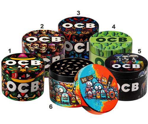 OCB Grinder Τρίφτης «Classic» 45mm - 4 Parts - Τιμή: 16,50€