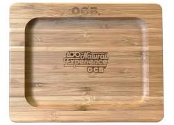 OCB Rolling Tray Ξύλινος Δίσκος Bamboo (18x24)