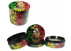 Grinder Πυθία Μεταλλικός Τρίφτης 40mm «Bad Huey» - 4 parts