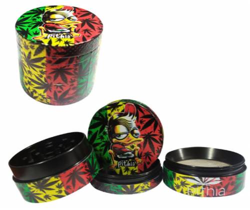 Grinder Pithia Μεταλλικός Τρίφτης 40mm «Bad Huey» - 4 parts - Τιμή: 9,80€