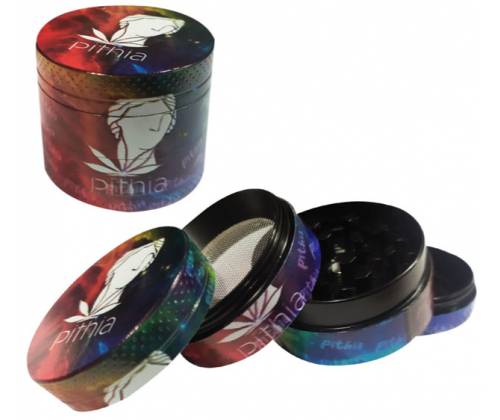 Grinder Pithia Μεταλλικός Τρίφτης 40mm «Face» - 4 parts - Τιμή: 9,80€
