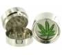 Grinder Τρίφτης Μεταλλικός Leaf 40mm - 2 Parts - Τιμή: 2,60€