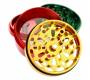 Hammercraft X RAW Grinder Aluminum Grinder Small 51mm - 4 Parts Rasta -  Price: 19,00€
