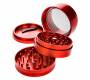 Hammercraft X RAW Grinder Τρίφτης Αλουμινίου Large 63mm - 4 Parts Red - Τιμή: 21,00€