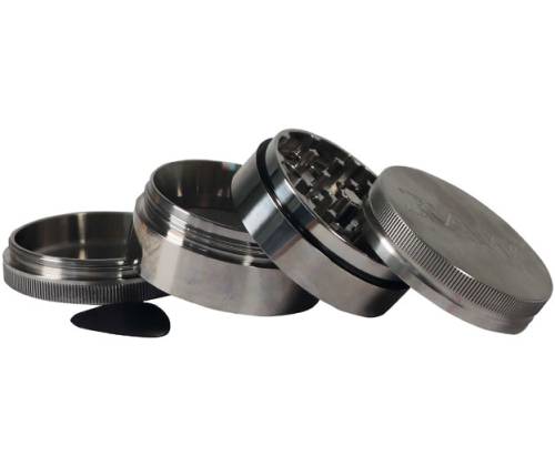 RAW Stainless Steel Grinder Τρίφτης Ανοξείδωτο Ατσάλι 60mm - 4 Part - Τιμή: 75,00€