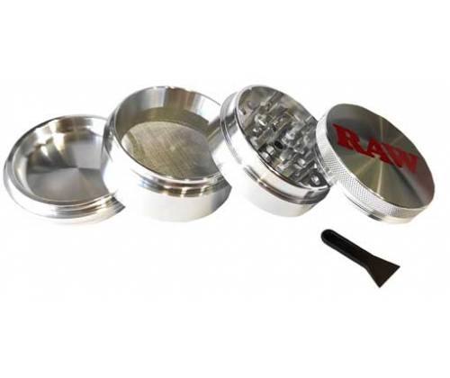 RAW Aluminium Grinder 56mm - 4 Parts -  Price: 19,20€