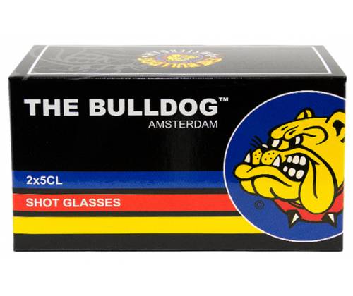The Bulldog Amsterdam Shot Glass Set - Σφηνοπότηρα 2τεμ. - Τιμή: 5,00€